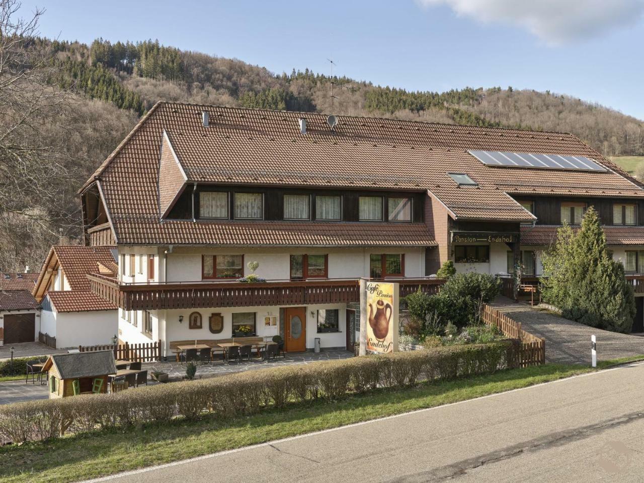 Cafe-Pension Endehof Oberprechtal Exteriér fotografie